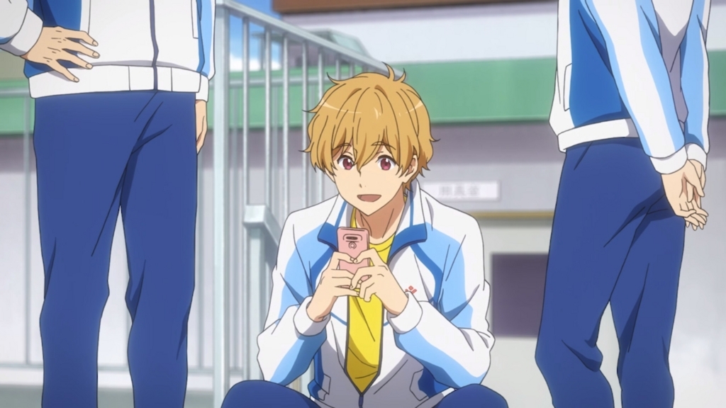 Free Dive To The Future 遙達が使ってるスマホの特定 18夏アニメ Animecolor