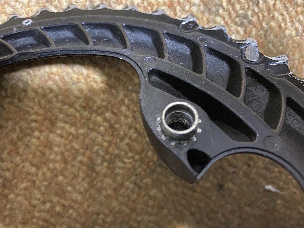 チェーンリングなしShimano dura ace r9100 クラン（自転車