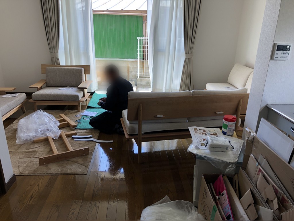 簡易宿泊所の準備はじまりました