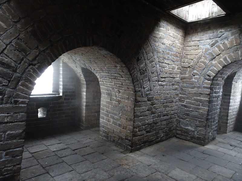 万里の長城の櫓の中２