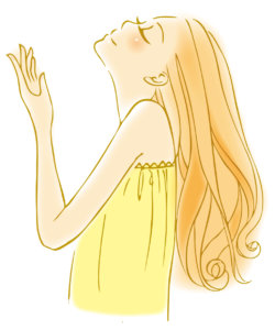 女性のイラスト