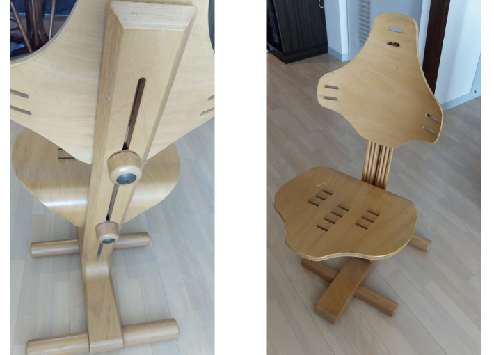 名作 イス 北欧 いす 椅子 サカモトハウス バランスチェア リボ