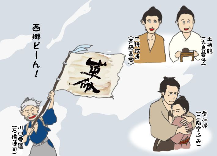 NHK西郷どん第25回 f:id:aroundfiftyliu:20180702115939j:plain