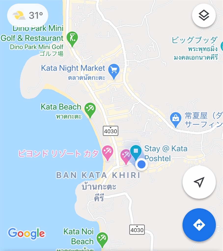 f:id:aroundranai:20200319174522j:image ”プーケットカタビーチ