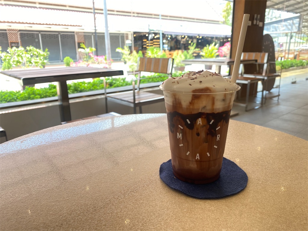 f:id:aroundranai:20200322104850j:image ”プーケットのノマドにオススメカフェのコーヒー"