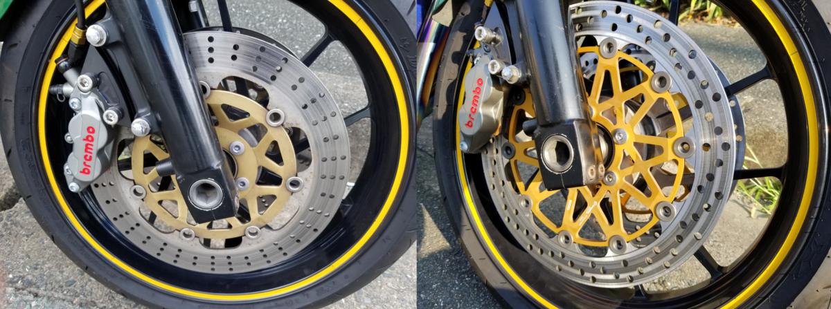 ZRX1100 ディスク320mm ブレンボマークあり 【公式通販】