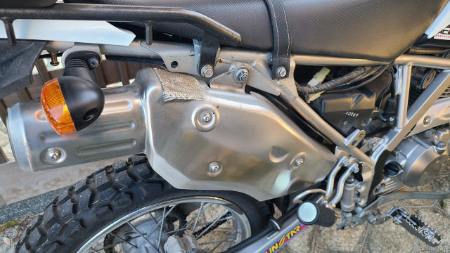 KLX125整備（マフラー交換①） - えーどっとアール．com