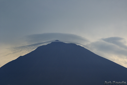 今朝の富士山　MtFuji_0907280615