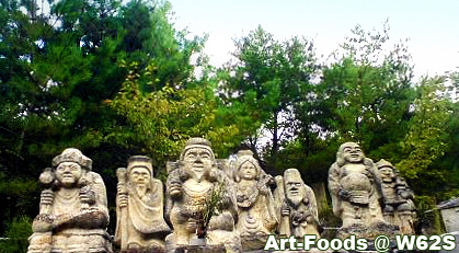 笠松山登山と古法華寺石像-5