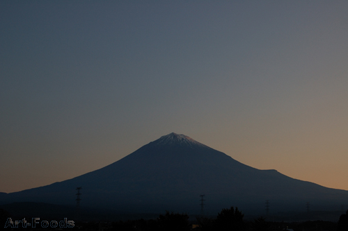 今朝の富士山　MtFuji_091107_0622