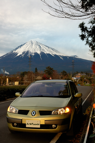 MtFuji&Megane@農民市場_091215