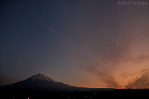 今朝の富士山　MtFuji_091227_0634