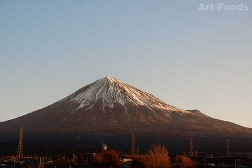 今朝の富士山　MtFuji_100108_0710