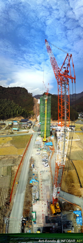 中部横断自動車道興津川橋建設工事_120213