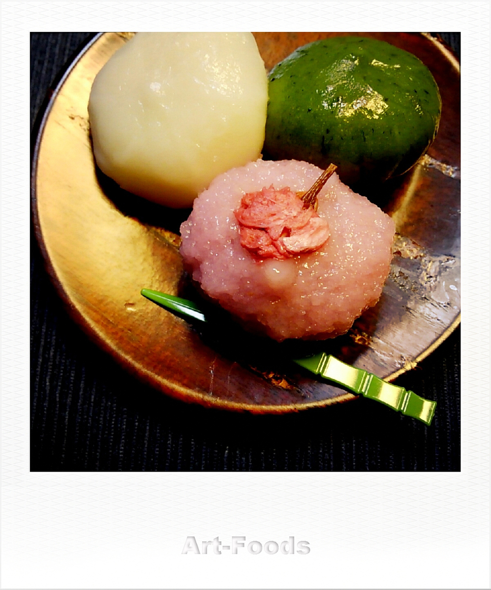 春の三色和菓子_200321