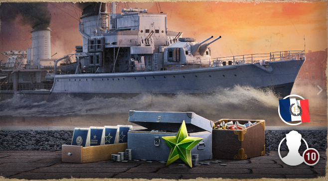 WOWS】新駆逐艦シャトルノーとHocheと時雨とZH-1の衝撃に備えよ