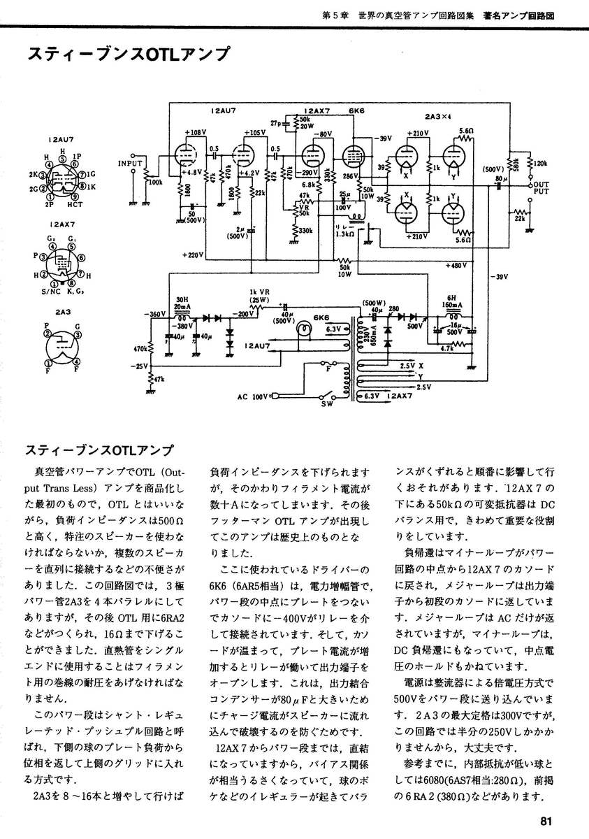 OTLアンプの設計と製作 1959年初版 オリジナル （Yahoo