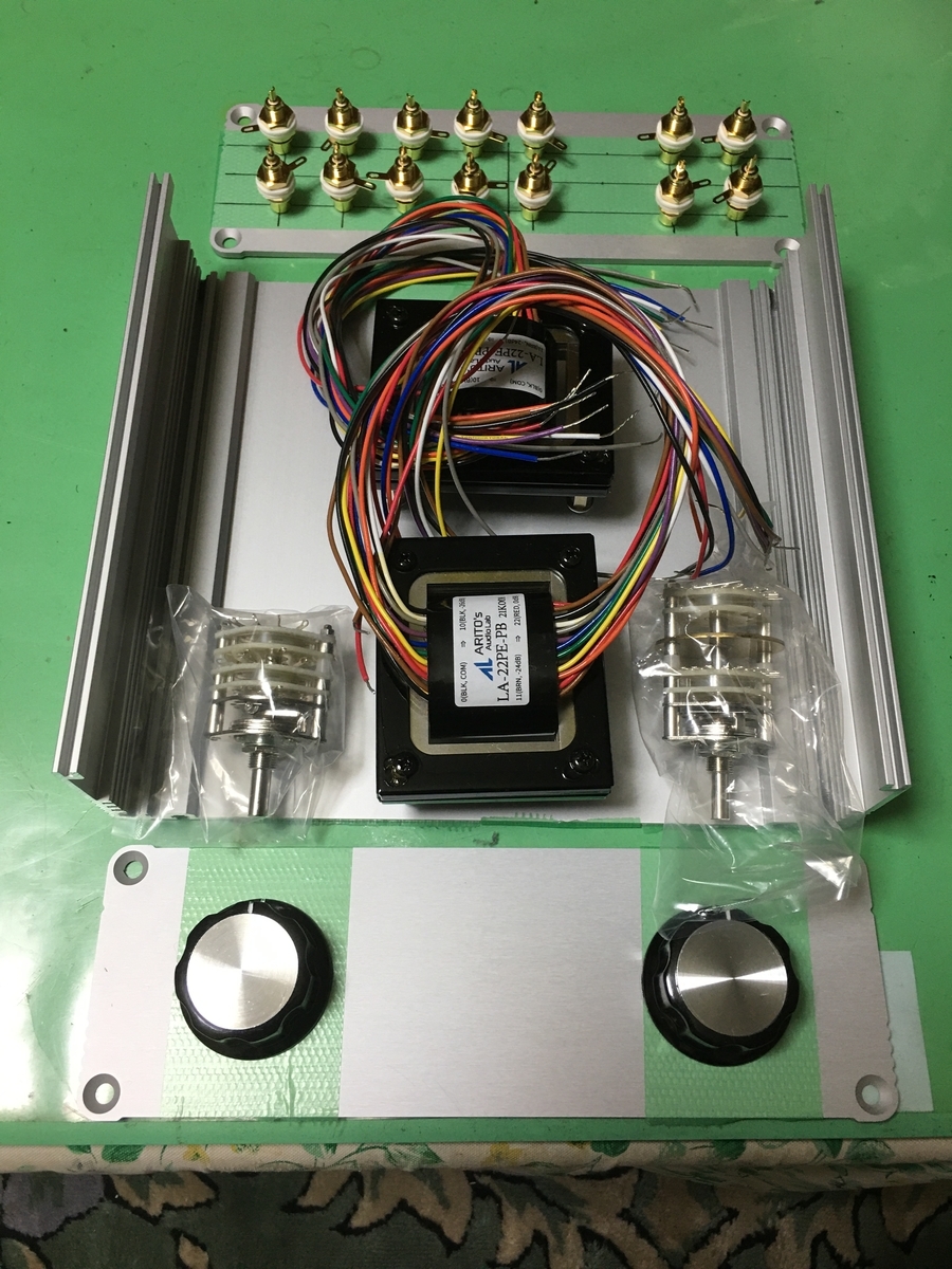 トランス式アッテネータの製作（1） - 真空管アンプ製作