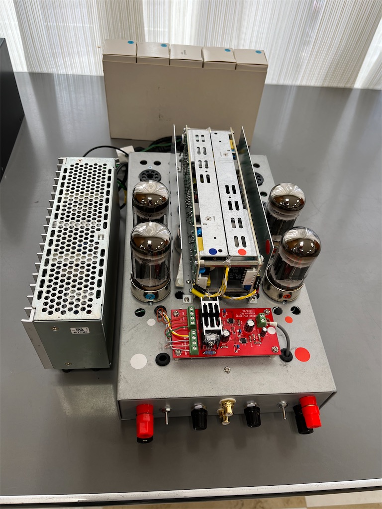 真空管アンプ製作回路(56)new ikeda 6AS7G/6080/6082 OTL - 真空管