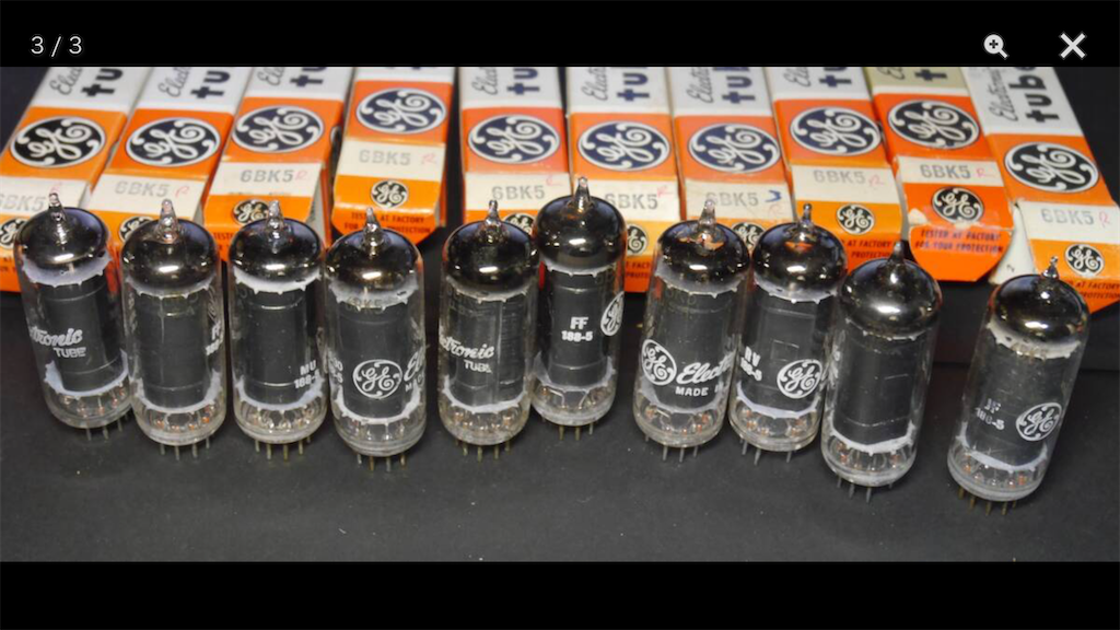 真空管 6BK5 - 真空管アンプ製作