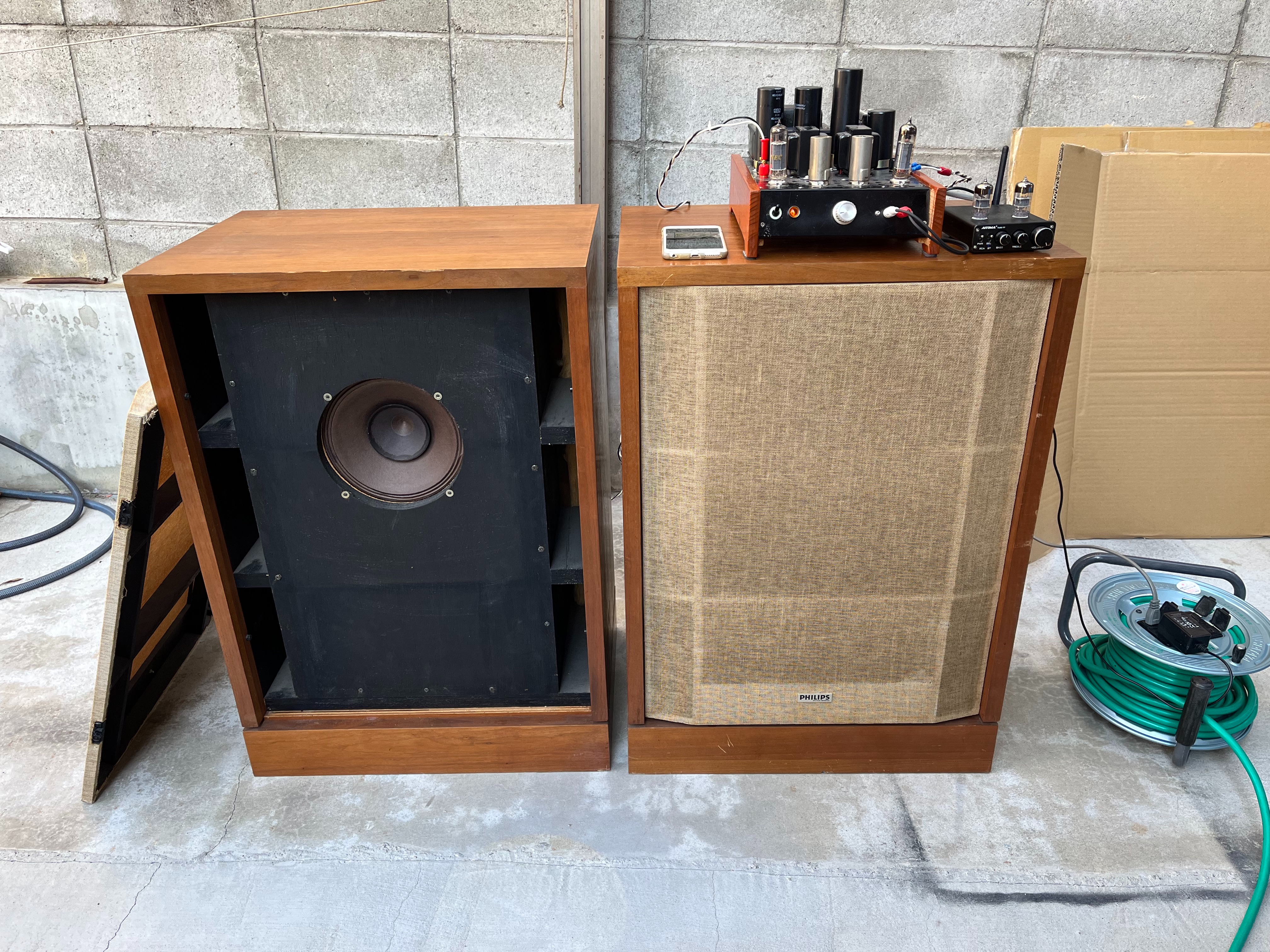 フィリップスモニタースピーカー - 真空管アンプ製作