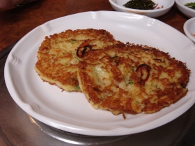緑豆チヂミ