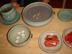黒ごま粥