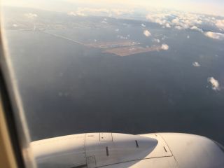 上空から見た関空