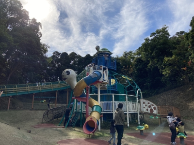 カメの遊具