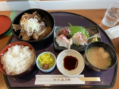 鯛あら煮定食