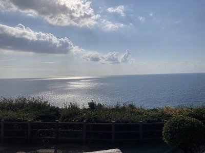 白浜の海