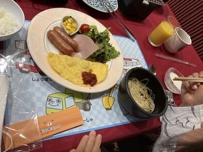 子供の朝食