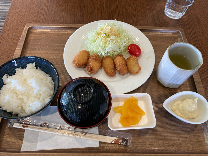 カキフライ定食