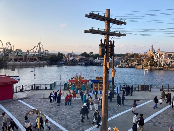 レストランからの風景
