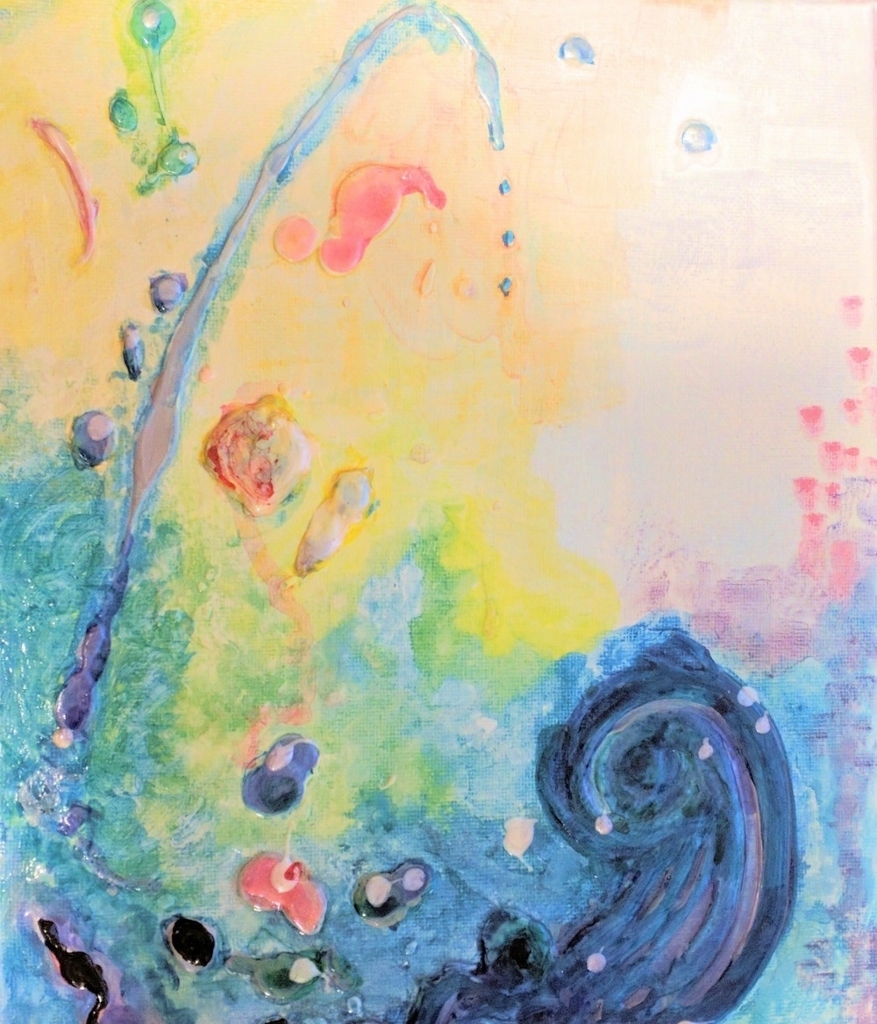 デジ絵の良さとアナログの良さ Fish Paintings Diary