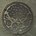 [奈良県][manholecover]香芝市のマンホールのふた