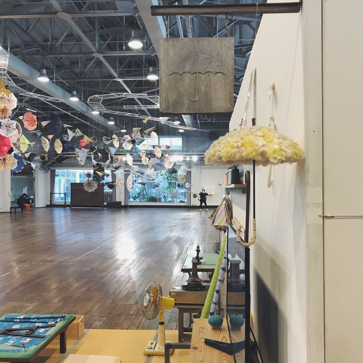 翳す (イイダ傘店 展覧会) 前編 - cafe*日和