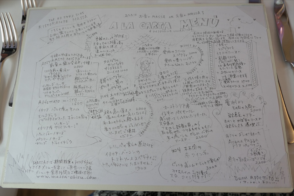 リストランテ・マッサ（RISTORANTE MASSA）
