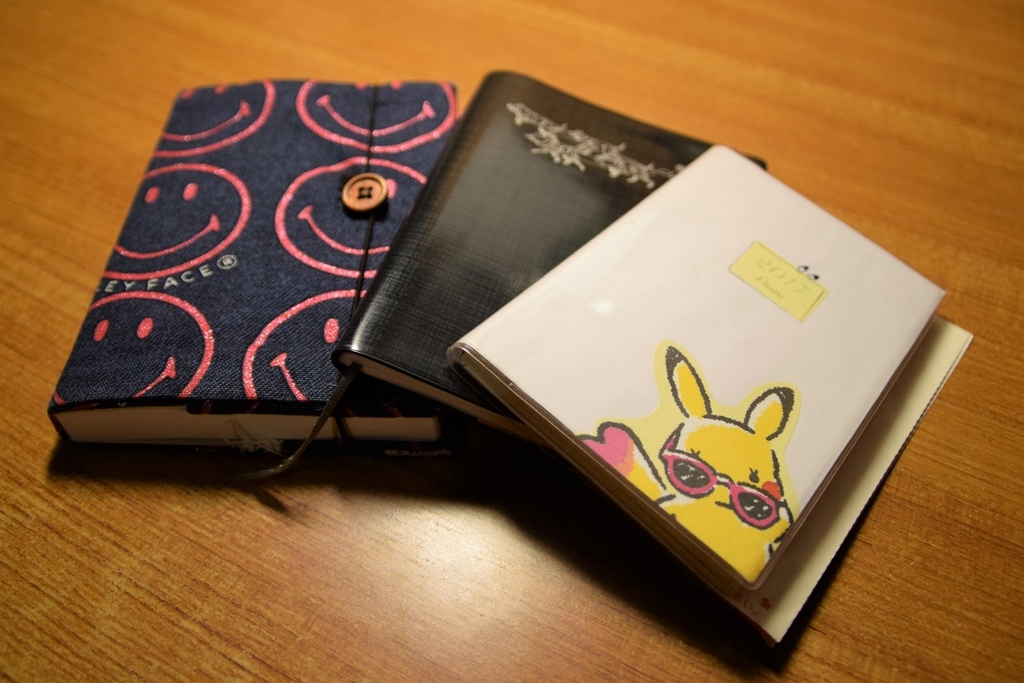 19年はほぼ日手帳に オリジナルは文庫本サイズで手にフィットします あさひん日記