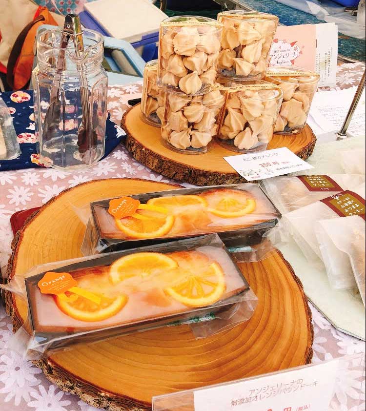 田園sweetsアンジェリーナ 山田錦のほろほろシリーズは 五つ星ひょうごの認証 兵庫県の認証食品 酒米山田錦など地元食材を使った体に優しい焼き菓子