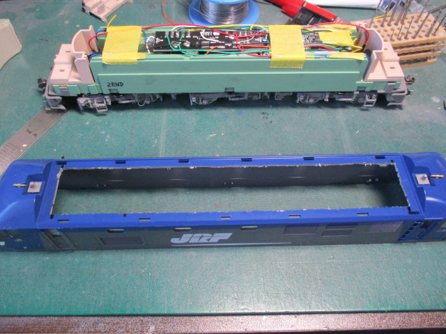 TOMIX EF210-117(加工品) TOMIX 7185 EF210-300形(新鶴見機関区)が入線しました | 鉄道