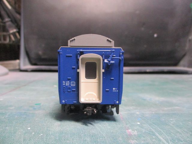 HO オハ25-500ロビーカーとカニ24-511 完成！ - 酒井塗装工房