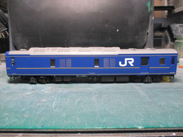 HO オハ25-500ロビーカーとカニ24-511 完成！ - 酒井塗装工房