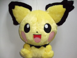 スーパーDx まんまるぬいぐるみ、ピカチュウ、ポケモン、ポケットモンスター スーパーDXふんわりコロっとまんまるぬいぐるみ〜ピカチュウ