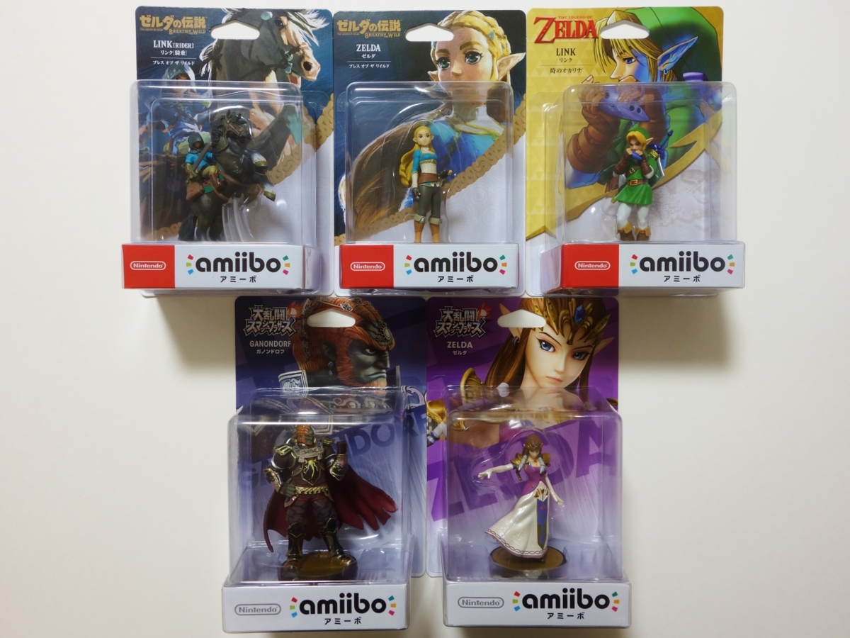 Nintendo amiibo ゼルダの伝説 4体セット Nintendo Amiibo Zelda Breath of the Wild Champions Amiibo