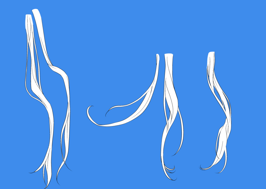 絵柄が古く見えない髪の描き方 桜庭あさみのつぶやき