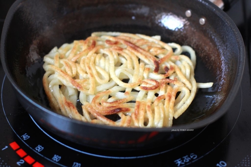 焼うどん161031うどん焼き3