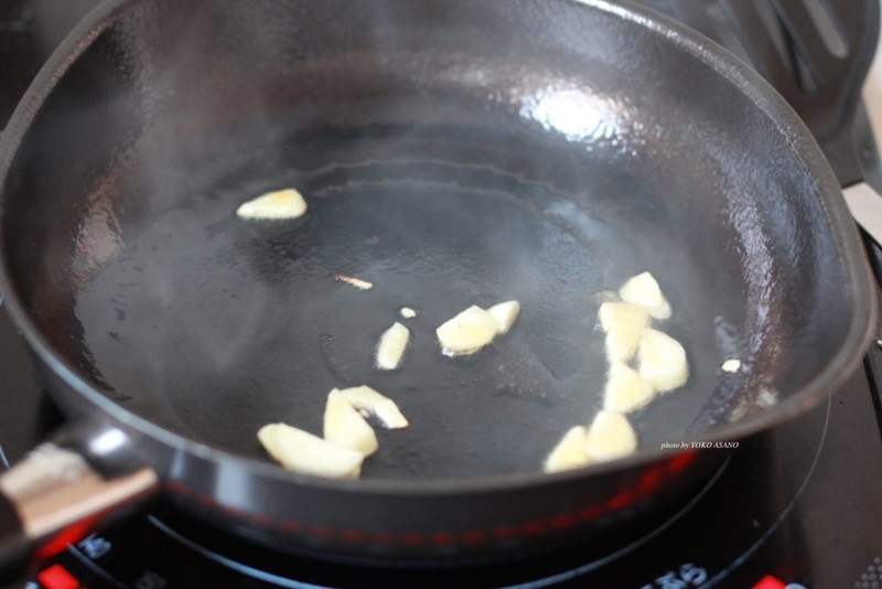 焼うどん161031にんにく焼き