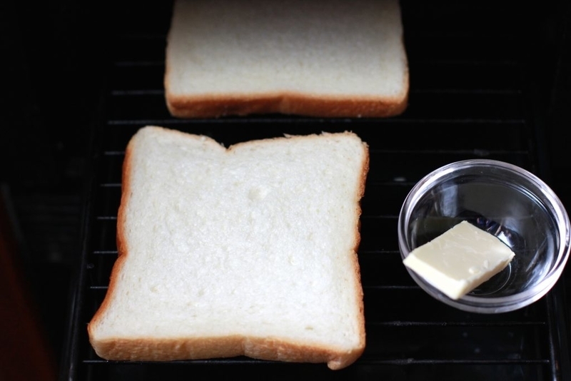 家でサンドイッチ_パン焼き