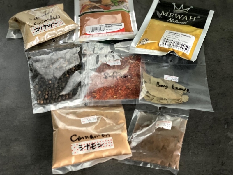 マレーシアのスパイス